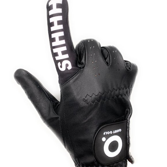 Quiet Golf Black SHHHH™ Golf Glove - Picture 1 of 4